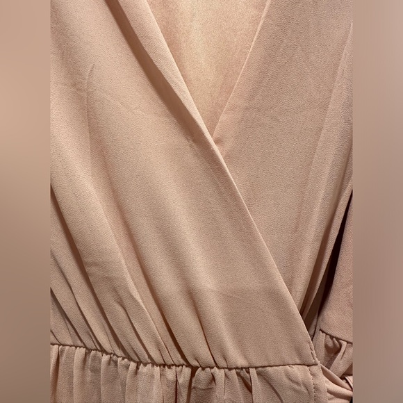 Waverly wrap dress dusty blush - Picture 3 of 8